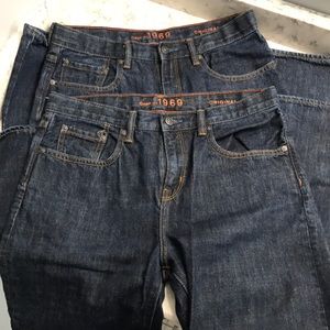 Two Pairs of GapKids Boy's Jeans